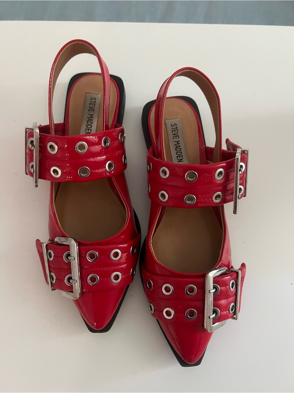 Steve Madden Graya Buckle Slingbacks